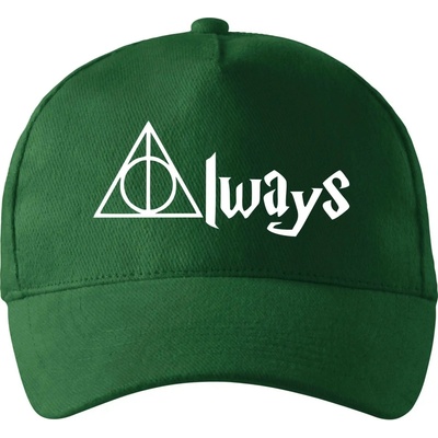 Harry Always so zahnutým šiltom a mosaznou sponou Fľaškovozelená