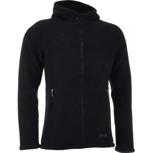 Engel Мъжко вълнено яке Engel Hooded Jacket Wool jacket - Schwarz Melange - размер 54/56 (EU) (005-1635-0214)