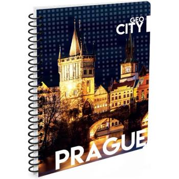 Тетрадка Karton Geo City Prague А4 60л. сп. , меки (1120676-7-58817)