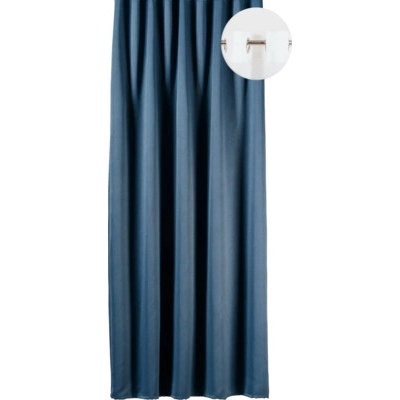 Záves Polo uni sivomodrý 300x245 cm