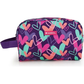 Gabol Ученически несесер Gabol Kokoro с един цип, мек