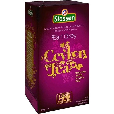Stassen Černý čaj Stassen Earl Grey Tea 25 x 2 g