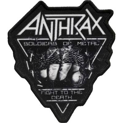 Nažehlovačka Anthrax - Soldier Of Metal FTD