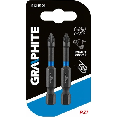 Graphite PZ1 x 50mm 2ks 56H521