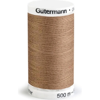 Polyesterové nitě návin 500 m Gütermann Varianta: 868 Indian Tan, Balení: 1 ks