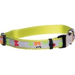 Rogz Trendy Collar Medium -Нашийник за кучета, кокалчета 16мм/-28-46 см. зелено сив