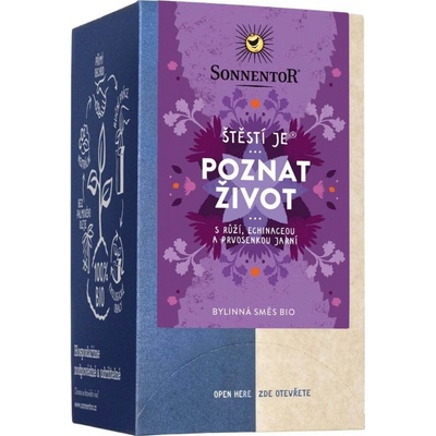 Sonnentor Štěstí je poznat život bio 27 g