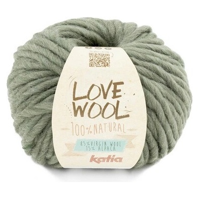 LOVE WOOL Katia Farby LOVE WOOL: 127 zelená reseda