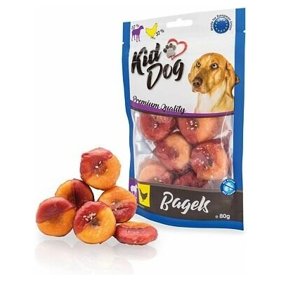 KIDDOG jahňacie & kuracie Bagel 80 g