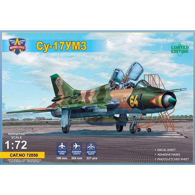 MODELSVIT Sukhoi Su 17UM3 Advanced Two seat Trainer 2x camo 1:72