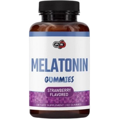 PURE Nutrition USA Melatonin Gummies 1 mg [60 желирани бонбони] Ягода