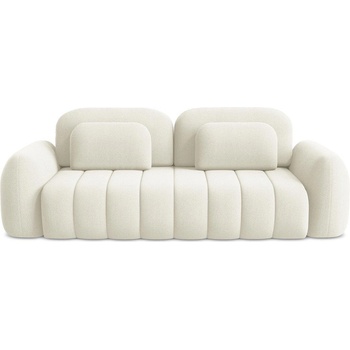 makamii Бежов разтегателен диван с място за съхранение от букле 266 cm Pele - Makamii (PELE_3SF_40_P1_C2)