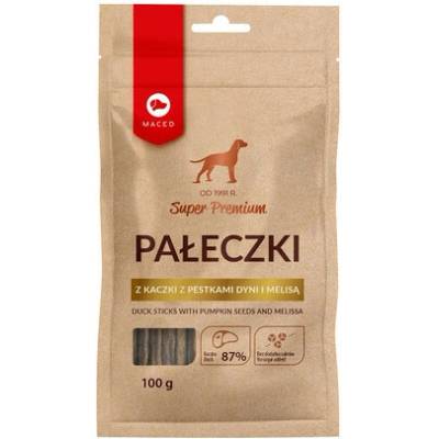 MACED Super Premium Kačacie tyčinky s tekvicovými semienkami a medovkou 100 g