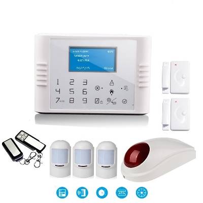 Bezdrátový LCD GSM alarm systém PREMIUM II (Model: GS-G180E / Premium 2)