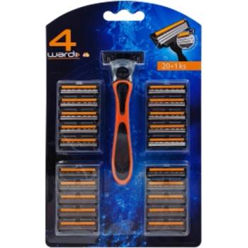 4ward Самобръсначка 4Ward с 3 ножчета + 21 резервни глави