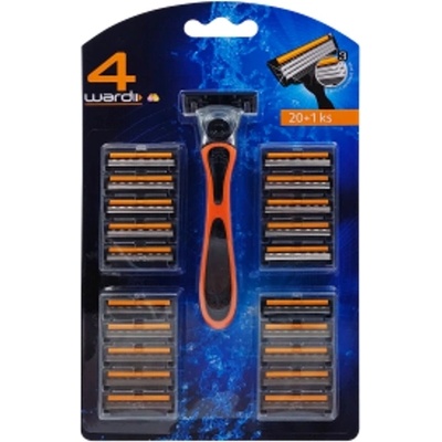 4ward Самобръсначка 4Ward с 3 ножчета + 21 резервни глави