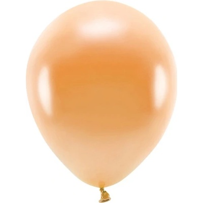 EKO balónek metalický ORANŽOVÝ 26 cm