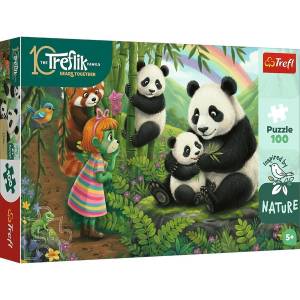 Trefl Пъзел Trefl от 100 части - Панди (16595) - baby