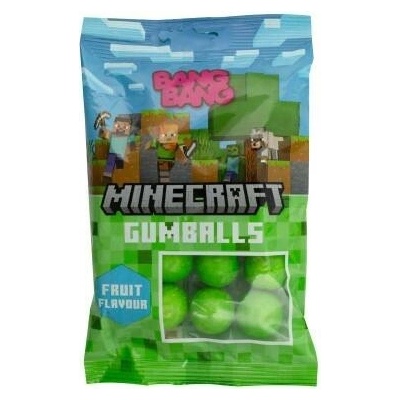 Minecraft Gum Balls žvýkačky s jahodovou příchutí 80g