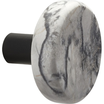 Aquanova Стенна закачалка Nero бяло-сива (NERWHM-195)