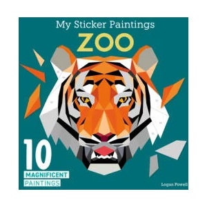My Sticker Paintings: Zoo: 10 Magnificent Paintings (ISBN: 9781641243223)