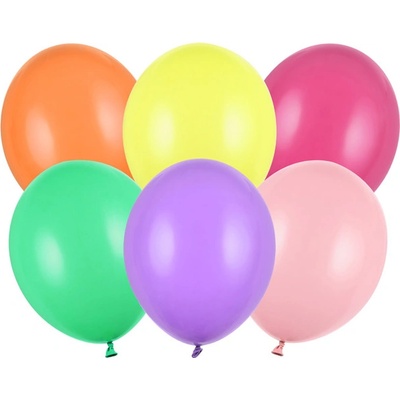 PartyDeco Balonky latex mix barev 30 cm pastelové