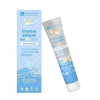 La Saponaria laSaponaria, слънцезащитен крем за деца и чувствителна кожа SPF 50, ОРГАНИЧЕН, 40 мл