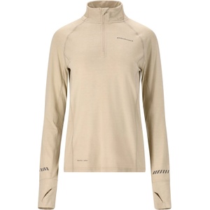 ENDURANCE Дамска тениска ENDURANCE Women's Canna V2.0 Melange Midlayer Running shirt - Moonstruck - размер 40 (EU) (916-4750-0914)
