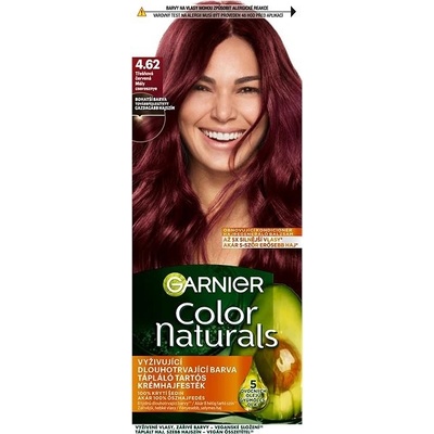 Garnier Color Naturals permanentní barva na vlasy s vyživujícími oleji 4.62 Sweet Cherry 40 ml