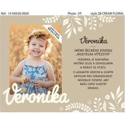 Albi Fotorámeček se jménem - Veronika