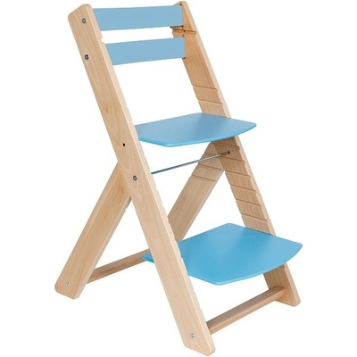 Posedo Rostoucí židle pro školáky Vendy lak / modrá