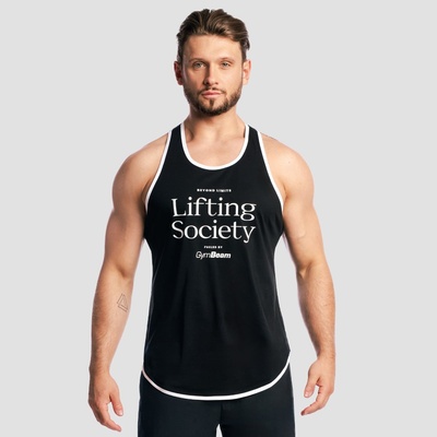 GymBeam Мъжки потник Lifting Society Stringer Black XL