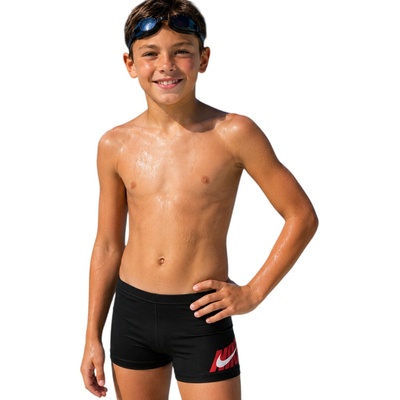 Nike SWIM-Logo Graphic Black Černá