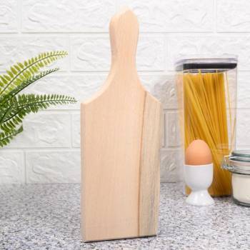 Image 1 of HORECANO 28 х 11 см малка дървена кухненска дъска с дръжка (011765)