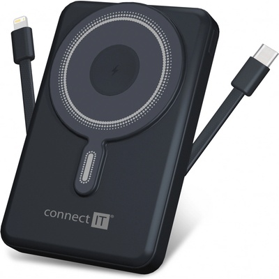 Connect IT 10000 mAh šedá