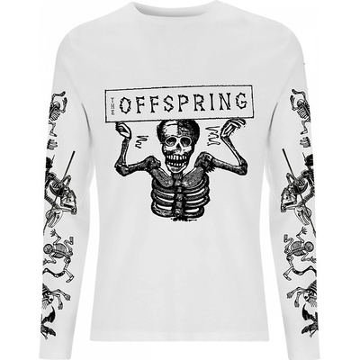 The OffSpring tričko dlouhý rukáv Skeletons white