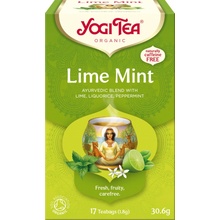 YOGI TEA BIO čaj Máta a Limetka 17 x 1,8 g