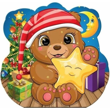 Fikar Adventní kalendář Medvěd 40g