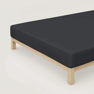 Schlafgut Prostěradlo Jersey titan elastan BoxSpring 90x190-100x220x40