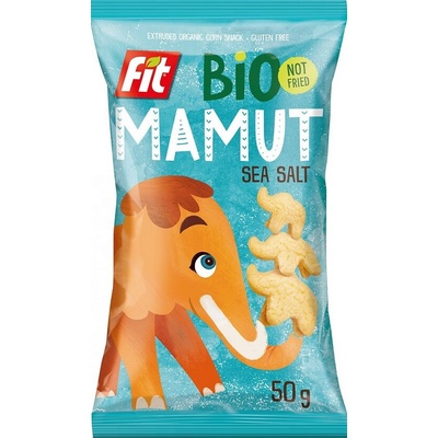 Fit Mamut bio kukuričný snack s morskou soľou 50 g