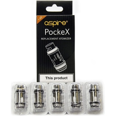 Dotmod Aspire PockeX Coil 1,2 ohm 5 ks