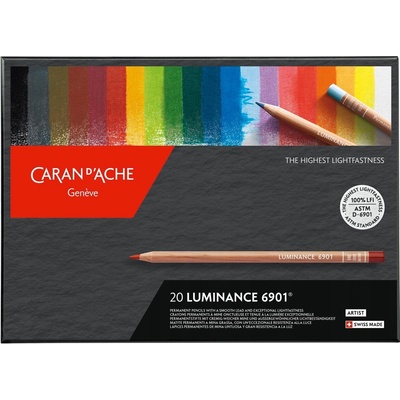 Caran d'Ache Luminance pastelky 6901 20 farieb