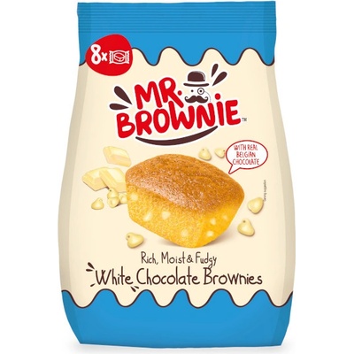 Mr. Brownie White Chocolate Brownies 200 g – Zboží Dáma