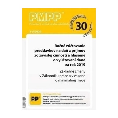 Personálny a mzdový poradca podnikateľa 4-5/2020
