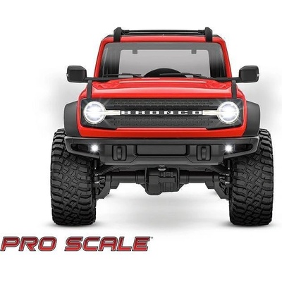 Traxxas Фарове и габарити за малък траксас краулерTraxxas Bronco TRX4-M TRX9783 LED light set, front & rear, complete (includes light harness, 1.6x10mm BCSTRX9783 (TRX9783)