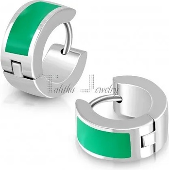 Image 1 of Talitha Обеци „Зелени халки