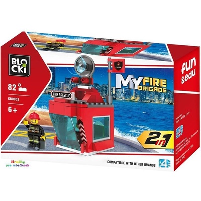 LEGO® LEGO® BLOCKI KB0852 MyFireBrigade Мини спасителна станция (KB0852)