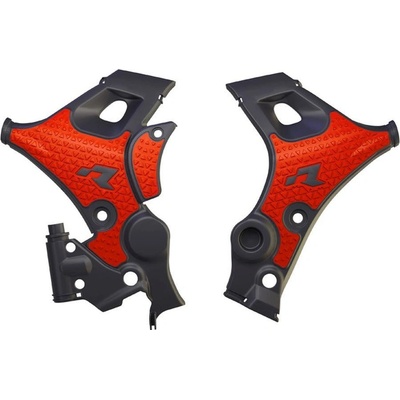 RACETECH (RTECH) kryty rámu REVOLUTION HONDA XL 750 TRANSALP 23-25 barva černá / červená