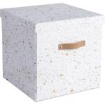 Bigso Кутия за съхранение в златисто и бяло Logan - Bigso Box of Sweden (990187733LEA631)