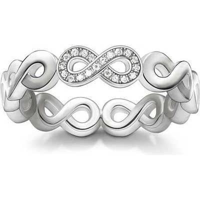 Thomas Sabo Prsten Nekonečno D TR0003 725 14 Sterling silver